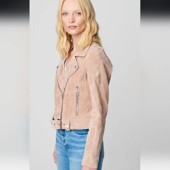 Blank NYC Suede Leather Jacket - Picture 3 of 10